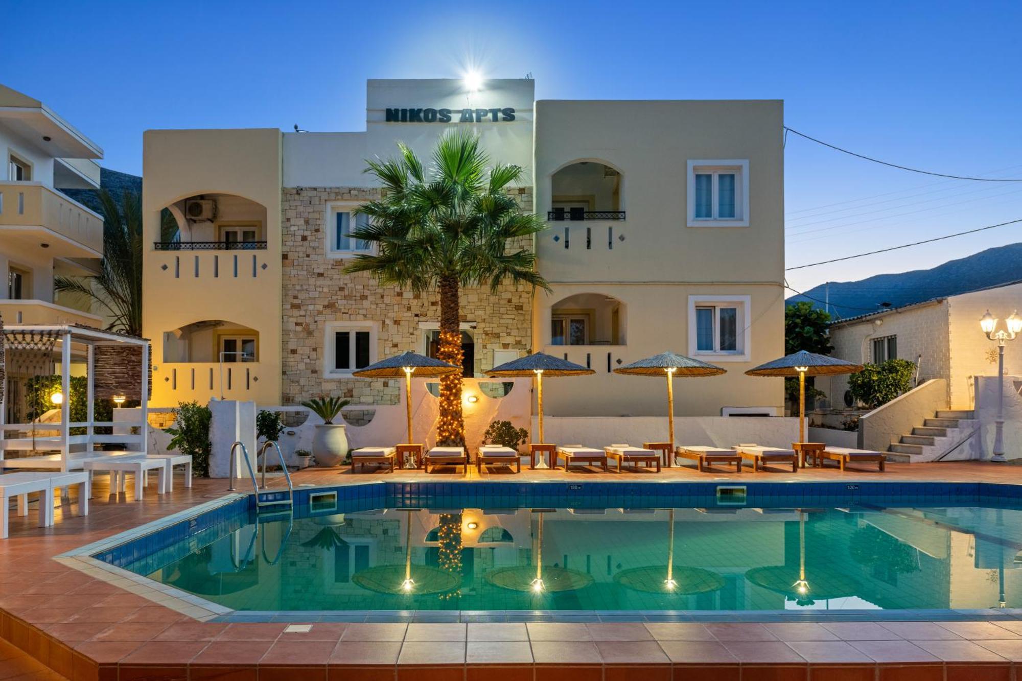 Nikos Apartments Stalida 외부 사진