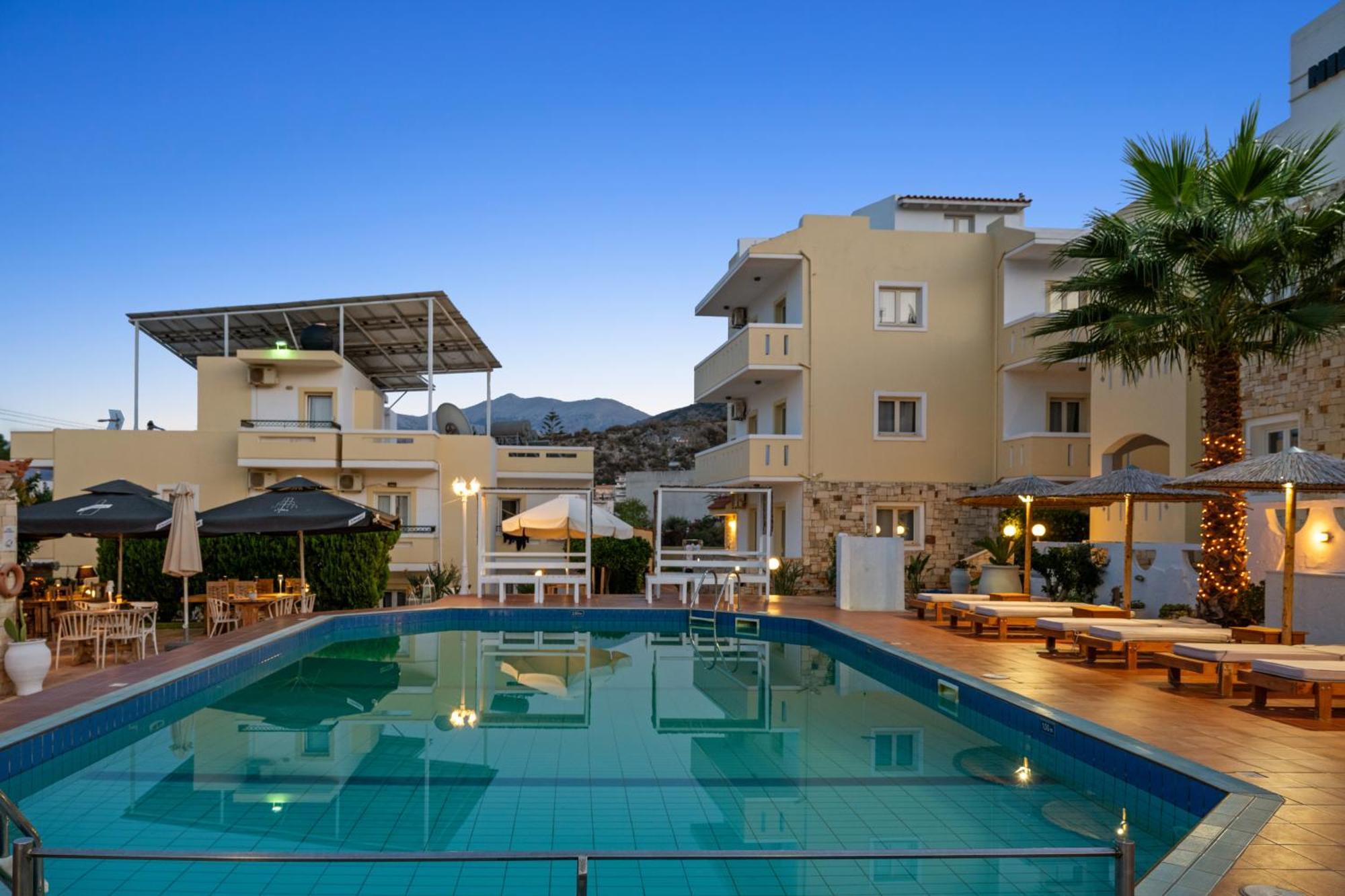 Nikos Apartments Stalida 외부 사진